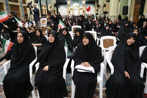 تصاویر / اربعین  شهادت شهدای والامقام استان قزوین در جنگ تحمیلی ۱۲ روزه