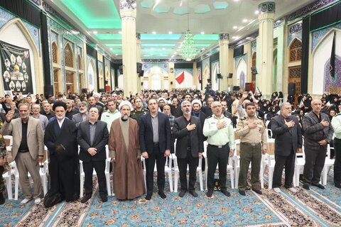 تصاویر / اربعین  شهادت شهدای والامقام استان قزوین در جنگ تحمیلی ۱۲ روزه