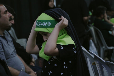 اجتماع بزدگ دختران حسین علیه السلام"روضه پدر دختری شهادت حضرت رقیه س"