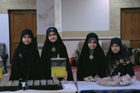 اجتماع بزدگ دختران حسین علیه السلام"روضه پدر دختری شهادت حضرت رقیه س"