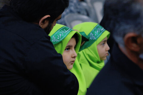 اجتماع بزدگ دختران حسین علیه السلام"روضه پدر دختری شهادت حضرت رقیه س"