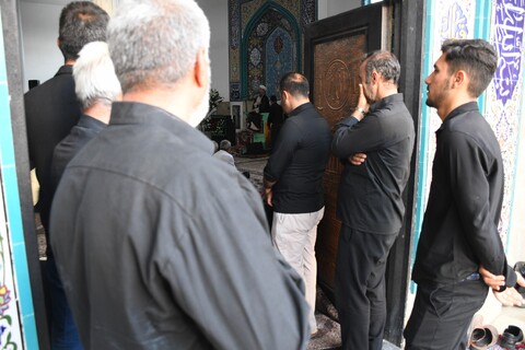 تصاویر/ تشییع پیکر خبرنگار خبرگزاری حوزه در زادگاهش