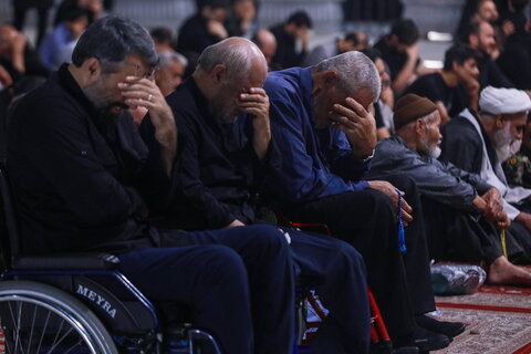 بزرگداشت چهلمین روز شهدای اقتدار در مسجد مقدس جمکران