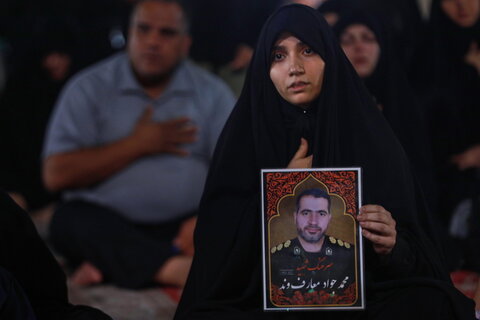 بزرگداشت چهلمین روز شهدای اقتدار در مسجد مقدس جمکران