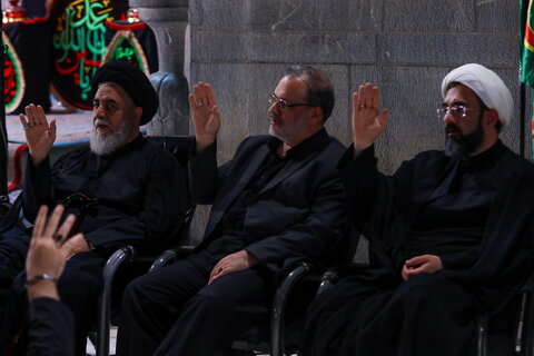 بزرگداشت چهلمین روز شهدای اقتدار در مسجد مقدس جمکران