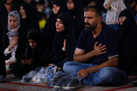 بزرگداشت چهلمین روز شهدای اقتدار در مسجد مقدس جمکران