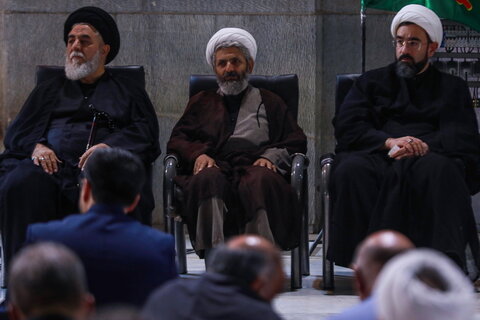 بزرگداشت چهلمین روز شهدای اقتدار در مسجد مقدس جمکران