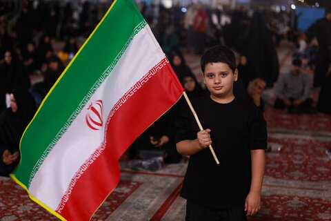 بزرگداشت چهلمین روز شهدای اقتدار در مسجد مقدس جمکران