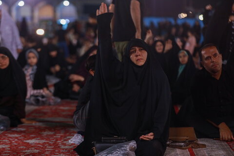 بزرگداشت چهلمین روز شهدای اقتدار در مسجد مقدس جمکران