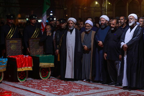 بزرگداشت چهلمین روز شهدای اقتدار در مسجد مقدس جمکران