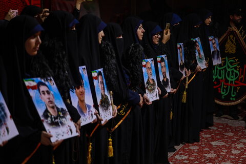 بزرگداشت چهلمین روز شهدای اقتدار در مسجد مقدس جمکران