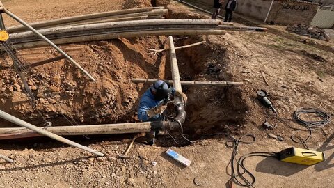 تصاویر گام بلند بسیج سازندگی برای رفع تنش بی آبی در لرستان