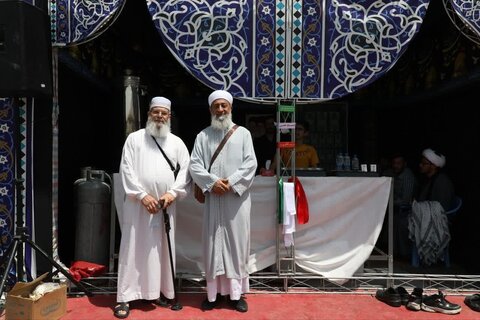 تصاویر/ تردد زائرین اربعین حسینی علیه‌السلام از پایانه مرزی تمرچین