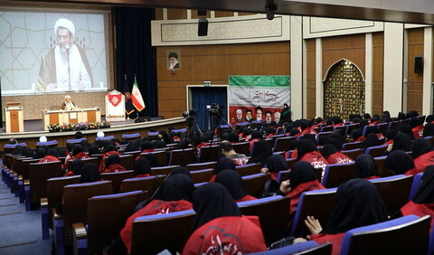 حرم حضرت معصومہ (س) میں ننھے عزاداری کے لیے خصوصی مجالس کا انعقاد