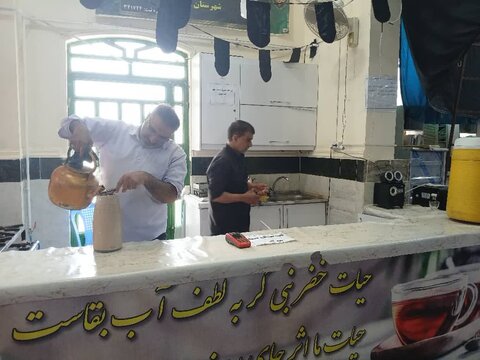 تصاویر/ خدمات‌دهی به زائرین اربعین حسینی در دیلم