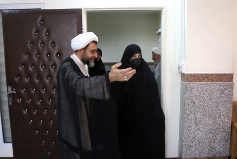 تصاویر/ دیدار همسر شهید سلامی با مدیر حوزه های خواهران