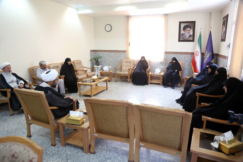 تصاویر/ دیدار همسر شهید سلامی با مدیر حوزه های خواهران