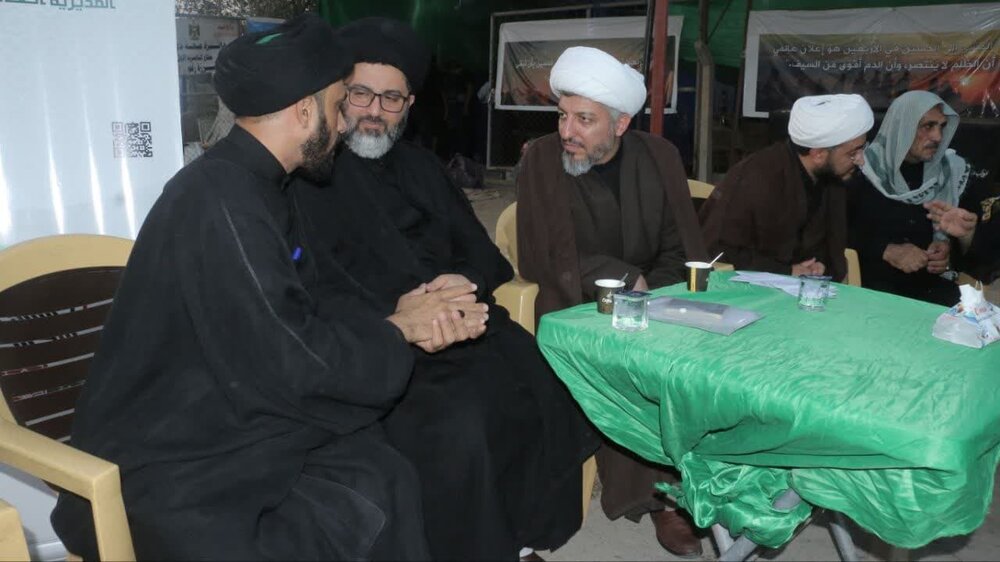 دیدار مسئولان حوزه‌های علمیه با مبلغان بین‌المللی در ناصریه عراق