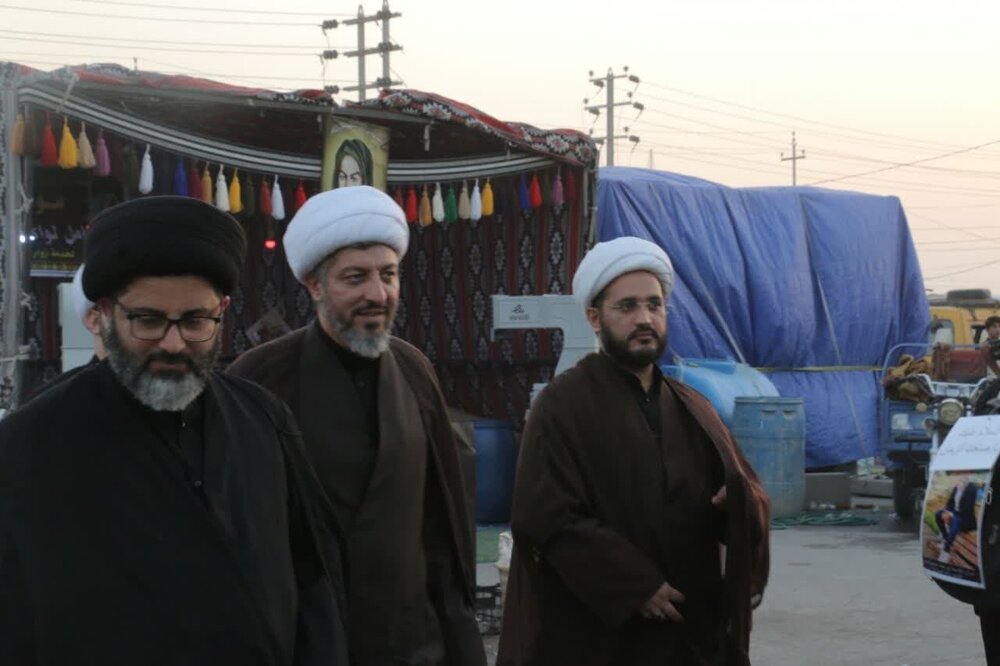 دیدار مسئولان حوزه‌های علمیه با مبلغان بین‌المللی در ناصریه عراق