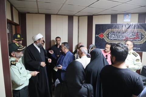 تصاویر / بازدید امام جمعه همدان از روند صدور گذرنامه‌های اربعین حسینی