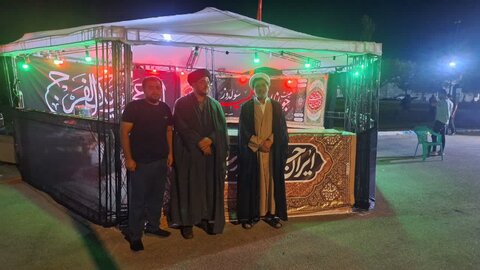 تصاویر/ بازدید رئیس اداره تبلیغات اسلامی نقده از فعالیت مواکب اربعین در این شهرستان