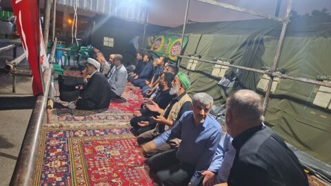 تصاویر/ بازدید رئیس اداره تبلیغات اسلامی نقده از فعالیت مواکب اربعین در این شهرستان