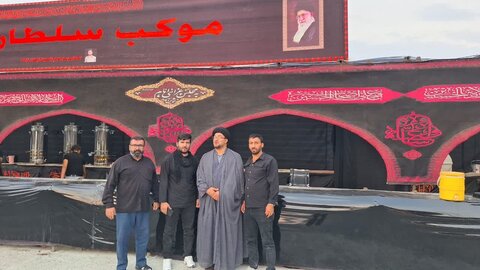 تصاویر/ بازدید رئیس اداره تبلیغات اسلامی نقده از فعالیت مواکب اربعین در این شهرستان