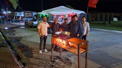 تصاویر/ بازدید رئیس اداره تبلیغات اسلامی نقده از فعالیت مواکب اربعین در این شهرستان