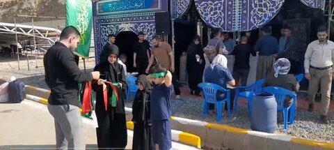 تصاویر/ رئیس عقیدتی سیاسی انتظامی آذربایجان غربی از مواکب مرز تمرچین