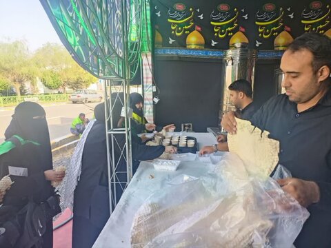 تصاویر/ رئیس عقیدتی سیاسی انتظامی آذربایجان غربی از مواکب مرز تمرچین