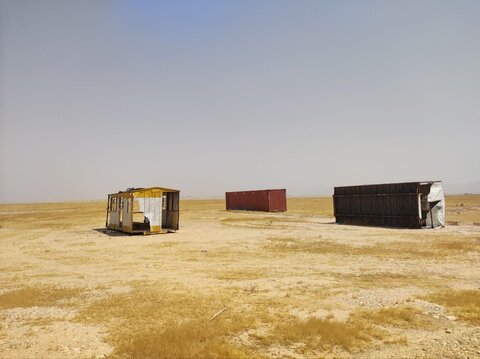 بازدید امام جمعه چوار از بازارچه هلاله شمالی