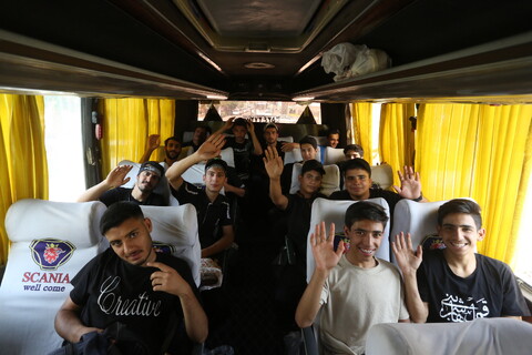 تصاویر / آیین بدرقه خادمان شهرداری اصفهان در اربعین حسینی به کربلا