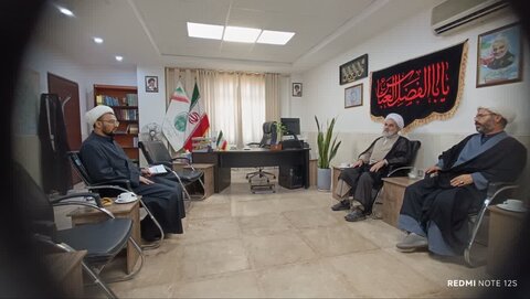 تصاویر/برگزاری مصاحبه علمی داوطلبان دانشگاه باقرالعلوم (ع) شعبه خوزستان در دفتر تبلیغات اسلامی استان