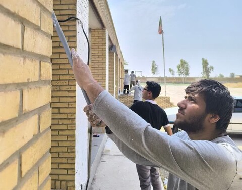 تصاویر/اردوی جهادی دانشجومعلمان در سلطان‌آباد رامهرمز با محوریت خدمت‌رسانی فرهنگی و آموزشی برگزار شد