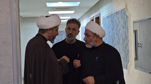 بازدید معاون منابع انسانی و پشتیبانی حوزه های علمیه از حسینیه امام رضا(ع) (مفتاح نجف اشرف)