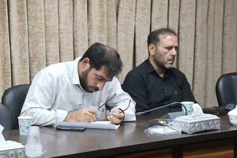 تصاویر/ نشست خبری گزارش فعالیت های تبلیغی دفتر امور نخبگان و استعدادهای برتر حوزه های علمیه