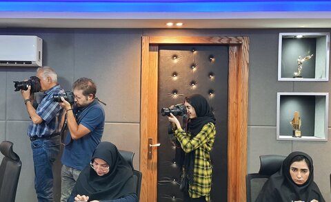 تصاویر / نشست خبری نهمین همایش بین‌المللی تئاتر پیاده‌روی اربعین