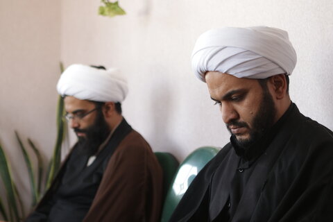 جلسه هم اندیشی تعدادی از معلمان طلبه با قائم مقام حوزه علمیه همدان