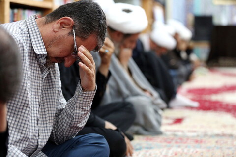 دیدار حجت الاسلام والمسلمین ملکی با کارکنان مرکز مطالعات و پاسخ گویی به شبهات
