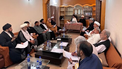 قائد ملت جعفریہ کی زیر صدارت شیعہ علماء کونسل کی مرکزی مجلس عاملہ کا اجلاس / زائرین کے زمینی راستوں کی بندش سے متعلق تبادلۂ خیال
