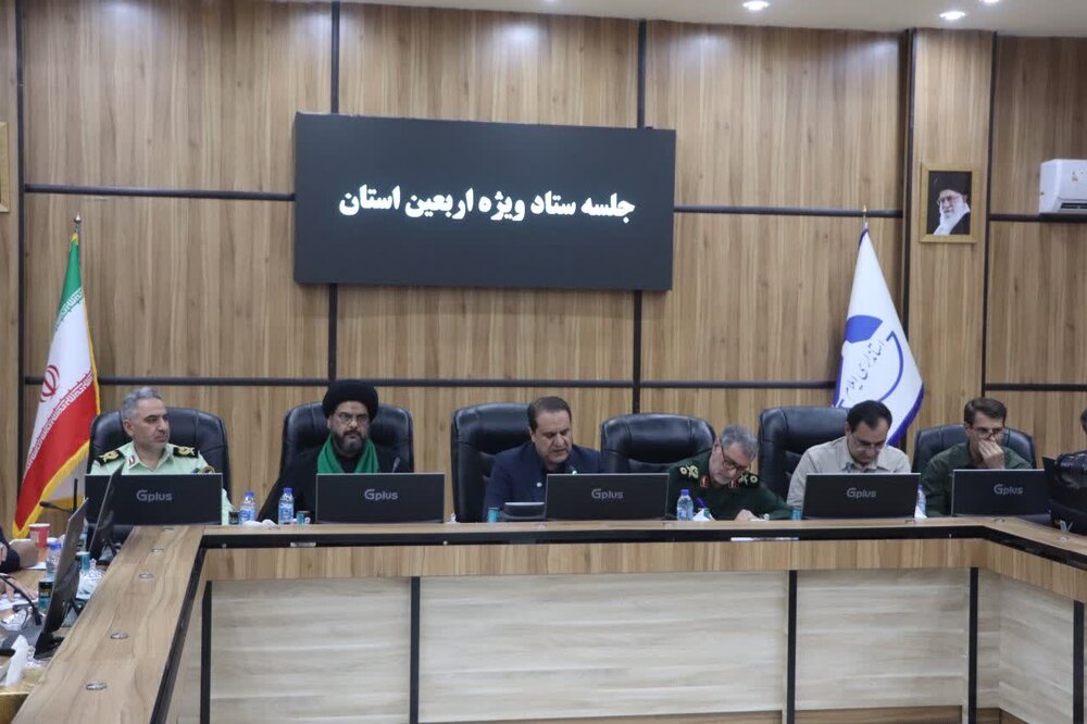 تصاویر/ جلسه ستاد ویژه اربعین در مهران