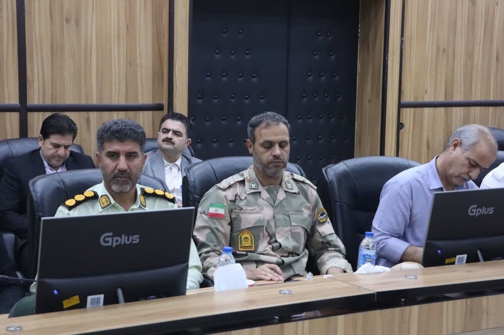 تصاویر/جلسه ستاد ویژه اربعین در مهران