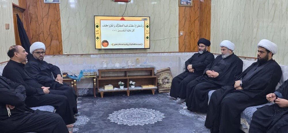 معاون تبلیغ حوزه های علمیه در دیدار با مبلغان محور عماره عراق