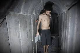 Outcry in Israel as Hamas releases video of emaciated hostage alongside starving Palestinian children