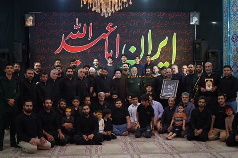 تصاویر مراسم یادبود اربعین شهدای جنگ تحمیلی ۱۲ روزه بد حضور نماینده ولی فقیه در استان لرستان