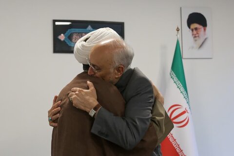 تصاویر / دیدار  رئیس بنیاد ایران‌شناسی با نماینده ولی فقیه در استان قزوین