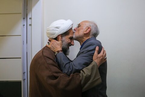 تصاویر / دیدار  رئیس بنیاد ایران‌شناسی با نماینده ولی فقیه در استان قزوین