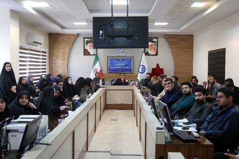 تصاویر/ رونمایی از پوستر جشنواره رسانه‌ای «روایت آب»