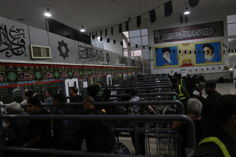 حال و هوای مرز مهران در آستانه اربعین حسینی
