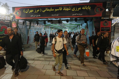 حال و هوای مرز مهران در آستانه اربعین حسینی
